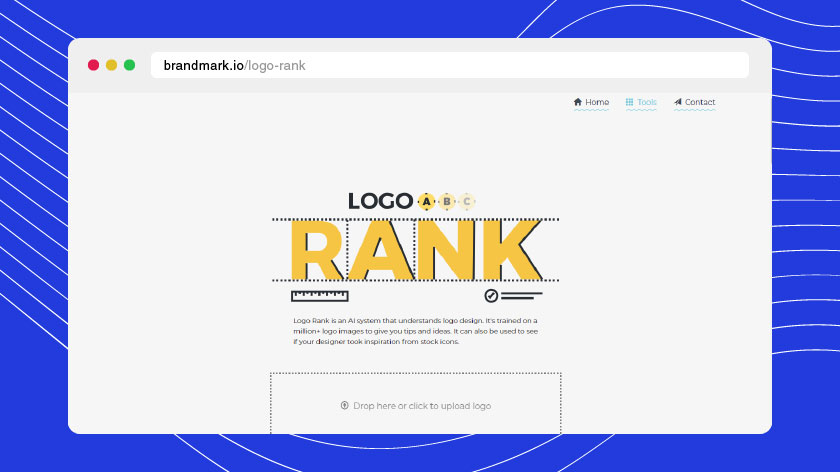 6 Awesome Logo resources for Designers 3 Homepage of Logo Rank Website