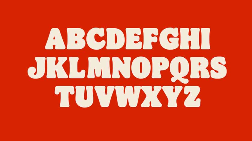 Burger King Rebranding: 4 Things to look out as a designer 7 type specimen of Flame font